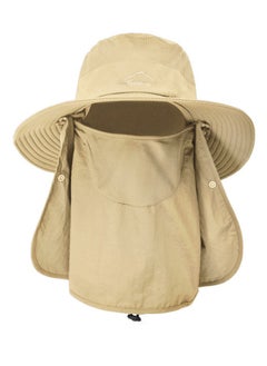 Buy Outdoor Quick Drying, Sun Protection, Insect Prevention, Detachable And Breathable Sun Hat For Both Men And Women in Saudi Arabia