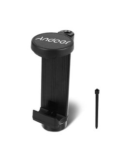 اشتري AD-01 Universal Phone Tripod Mount Smartphone Holder Clip Phone Clamp Vertical Horizontal Use في الامارات