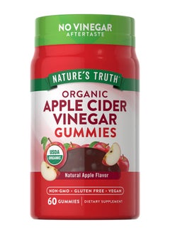 Buy ORGANIC APPLE CIDER VINEGAR GUMMIES 60 Vegan Gummies in Saudi Arabia