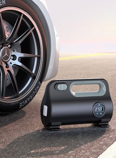 Buy Car Air Pump Portable Air Pump High-power Digital Display Tire Inflator , Intelligent Wireless Electric Automobile Air Pump Digital Display , Full of Self-stop in Saudi Arabia