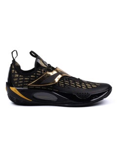 اشتري Wade 808 2 Low Basketball Shoes - Men - Black/Pale Gold في الامارات