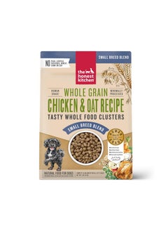 Buy Whole Food Clusters Small Breed Whole Grain Chicken Dry Dog Food, 1 Lb Trial Pouch in Saudi Arabia