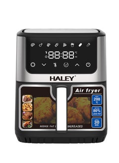 Buy Wtrtr HALEY Air Fryer 8L with Window, 2000W stainless steel air fryer oven led touch screen oilless, ptfe free, dishwasher safe,2 Years Warranty (8L) in UAE