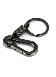 اشتري Keychain Shape Keychain with Hook Accessory Key Chain Key Holder Simple Strong Gift - Black Hook في مصر