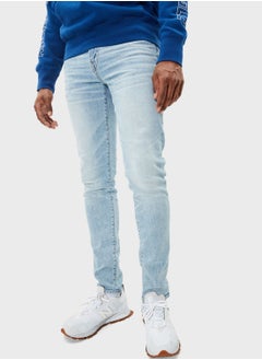 Buy Light Wash Skinny Fit Jeans in Saudi Arabia