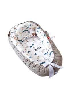 Buy Baby Nest 100% Organic Breathable Baby Portable Crib in UAE