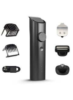 Buy Xiaomi MI Grooming Kit | Personal Care Set | Shaving Machine with 6 Attachments - Black in UAE