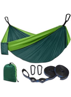 اشتري Outdoor Camping Hammocks, Breathable and Durable, Skin-Friendly and Portable, Carrying Bag with Hanging Straps, Great for Seniors and Teens, Hammock Camping Accessories for Outdoor, Hiking, Travel في السعودية