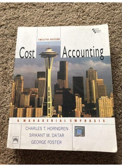 Buy Cost Accounting: A Managerial Emphasis in UAE