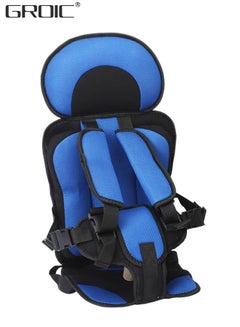اشتري Auto Child Safety Seat Simple Car Portable Seat Belt, Foldable Car Seat Booster Seat for Car Protection, Travel Car Seat Accessories for Kids,Car Seat for Golf Cart في السعودية