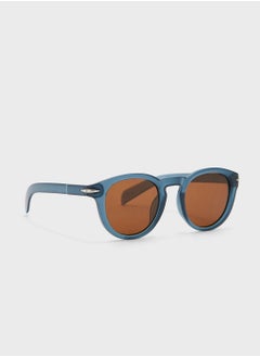 اشتري Polarized Round Lens Sunglasses في الامارات