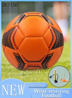 Buy Soccer Ball Size 4 High Quality Football for Training Playing Waterproof And Wear Resistant Football for Official Matches with Air Pump Net bag and Ball Needles Indoor Outdoor Game Soccer Ball in Saudi Arabia