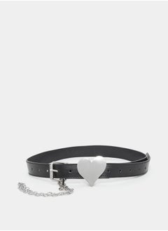 Buy Drop Chain Heart Buckle Belt in Saudi Arabia