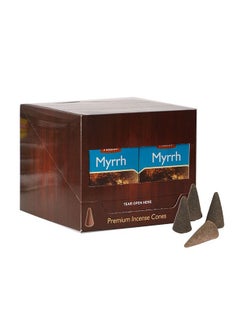 اشتري Myrrh Dhoop Cone 15 Piece Agarbathi Incense Pack of 12 في الامارات