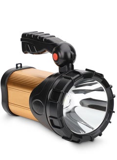 Buy Glare Portable Mountaineering Patrol Rechargeable Searchlight Gold/Black in Saudi Arabia