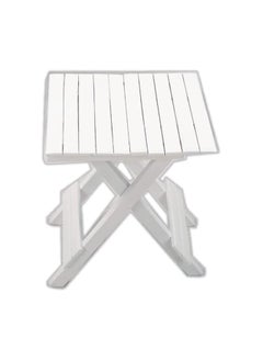 Buy Momentum Foldable Wooden Chair - White in Egypt