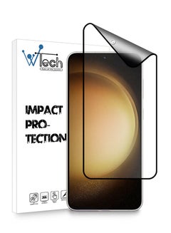Buy Nano Ceramic Anti Fingerprint Matte Screen Protector For Samsung Galaxy S23 Plus / S22 Plus Clear/Black in UAE