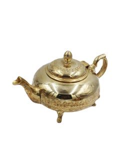 اشتري Arabic Traditional Gold Plated Tea Pot 16 X 25 cm في الامارات