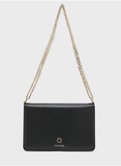 Buy Jorjey Flower Eyelet Crossbody Bag in UAE