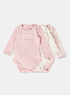 Buy Baby Girls Bodysuit (Pack of 3) in UAE