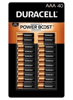 اشتري 40-Piece Power Boost CopperTop AAA Alkaline Batteries في الامارات