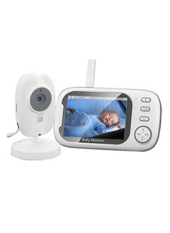 Buy Baby Monitor With 720P Camera, 3.5 Inch LCD Screen, Wireless 900ft Transmission Video Monitor Range, Auto Night Vision in UAE