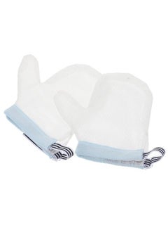 Buy Baby Stop Thumb Sucking Finger Guard Breathable Mesh Baby Anti Sucking Gloves Anti Scratch Mittens Finger Sucking Glove in UAE