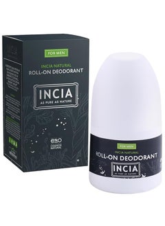 Buy Natural Deodorant Roll-On for Men 50ml in UAE