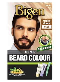 Buy Baygon Pact Beard Dye B105 Medium Brown in Saudi Arabia