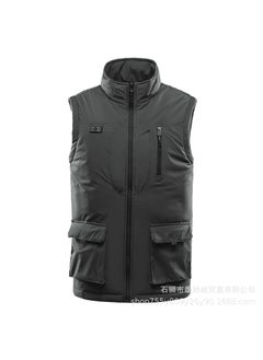 اشتري Mens Heated Vest Smart Thermal Workwear Green Green في الامارات