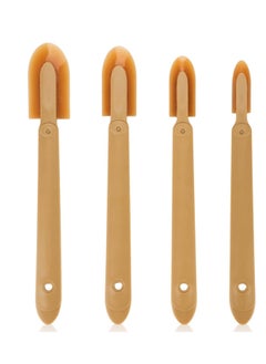 Buy Caulking Spatulas, 4 Sizes Set Silicone Caulk Finishing Tool, Smooth Rubber Spatula Finisher, Sealant Grout Caulk Applicator Tool for Ceramic Tiles, Baseboards, Kitchens, Bathrooms in UAE