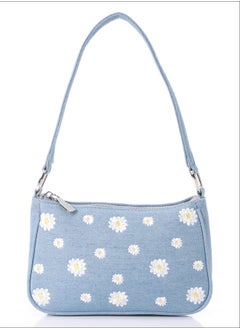 Buy Stitched Flowers For Practical Shoulder Bag in Egypt