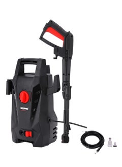 Buy Geepas 110 bar High Pressure Washer| Carbon Brush Motor 1400 W 6.5 L/min Maximum Flow| Includes Spray Gun with Adjustable Nozzle, 5 M  Cord and Hose| Removing All Type Dust Mud Dirt | GPW1411EL-240 in UAE