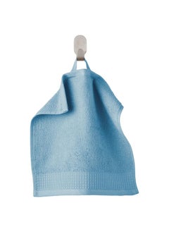 Buy Washcloth Blue 30X30 Cm in Saudi Arabia