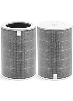 Buy Mi Air Filter Replacement M8R-FLH Compatible with Xiaomi Mi 1, Mi 2 2S 2C 2H, Mi 3 3C 3H, Mi Pro Air Filter, 3-Layer Filtration with H13 True HEPA Pre-Filter and Activated Carbon, 2 Pack in UAE