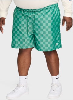 Buy Club Flow Checkers Shorts in UAE