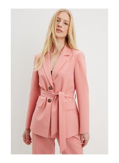 Buy Relaxed Belted Blazer in UAE