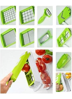 اشتري Easy and quick vegetable cutter, 7 pieces في السعودية