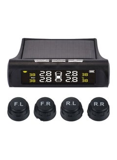 Buy Car Tire Pressure Solar Energy Monitoring System With 4 External Sensors in Saudi Arabia