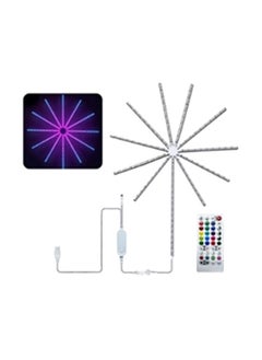 اشتري Twisted Minds Firework LED Lights USB Powered Room Decor, Music Sync LED Lights for Bedroom with Launch Burst Effect, RGB LED Strip Lights App and Remote Control في الامارات