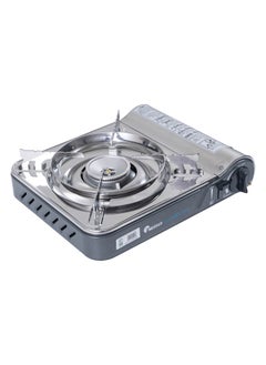 Buy Maxsun, Portable gas stove for travel and trips, Outdoor cooking gas stove, Silver, Size 32.9*27.7*10.1 Cm in Egypt