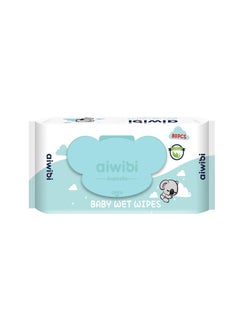 اشتري Aiwibi Baby Wet Wipes Natural Tea Tree Oil 80pcs في الامارات