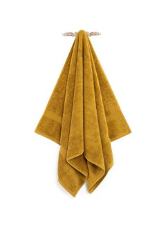 Buy Sascha Bath Towel, Pale Gold - 70x140 cm in UAE