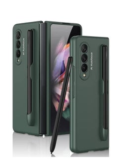 Buy Case for Samsung Fold 3, Slim PC Fold 3 Case with Pen Holder, Ultra-Thin Designed for Samsung Galaxy Z Fold 3 5G Case in UAE