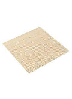 اشتري Bamboo Sushi Rolling Mat Home Restaurant Sushi Making Gadget 24 x24cm في الامارات