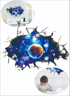 Cute Astronaut Turtles Wall Decal | Space Turtle Cartoon Vinyl Sticker For Kids Room, Nursery, Bedroom Decor - 8x10 Inch
