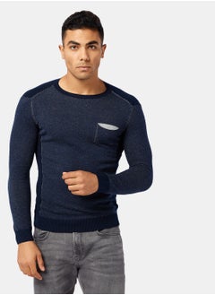 اشتري Contrast Panel Pullover في مصر