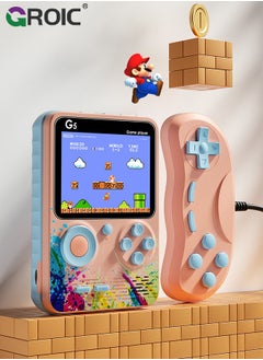 Buy Handheld Game Player Video-Game 8 Bit Retro Mini Pocket Gameboy Handheld Game Console Built-in 500 Classic Games for Child Kids in Saudi Arabia