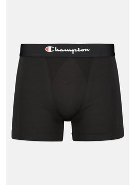 Buy Men Pull On Brand Logo Boxer, Black in Saudi Arabia