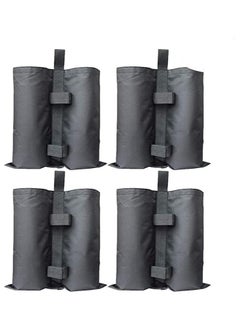 اشتري Heavy Duty Canopy Weight Bags - 4 Pack Double-Stitched Sandbags for Tent Legs, Gazebo, Patio Umbrella Base, Outdoor Pop Up Tent, Sun Shelter, Pool Ladder في السعودية